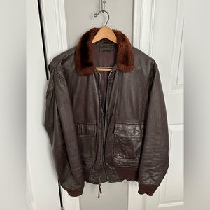 Vietnam Era Navy Flight Jacket, Size 42